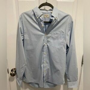 Dockers Men’s Long Sleeve Casual/Dress Shirt - Size Small, Blue